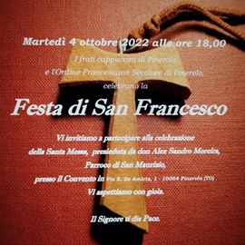 4/10/2022: Festa di San Francesco 